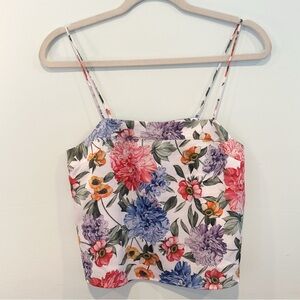 Express | Floral Spaghetti Strap Top | Size XS